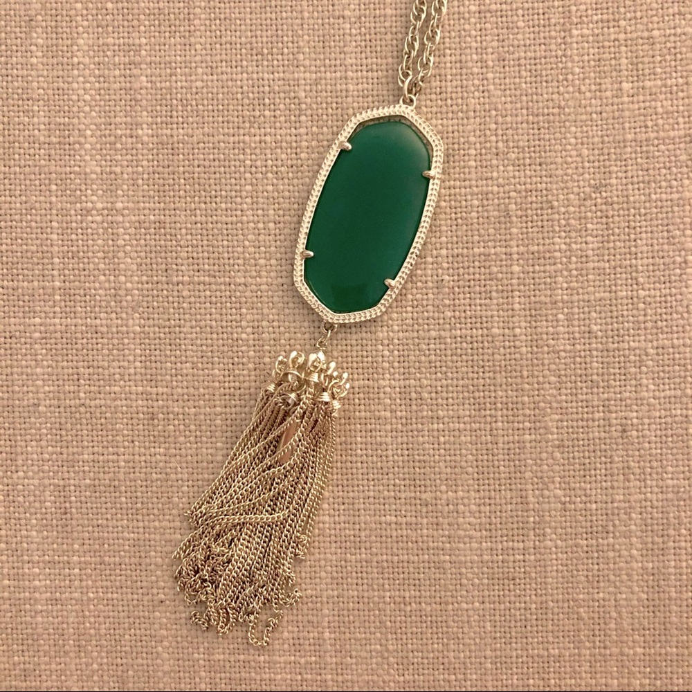 Kendra Scott Rayne Green Necklace